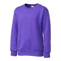 Clique Basics Fleece Youth Crew Neck Sweatshirt